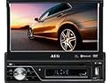 AEG AR 4026 Autoradio (DVD/CD, 17,5 cm (7 Zoll) LCD-Display, Touchscreen, SD Kartenslot, USB) schwarz