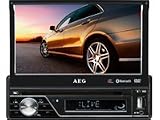 AEG AR 4026 Autoradio (DVD/CD, 17,5 cm (7 Zoll) LCD-Display, Touchscreen, SD Kartenslot, USB) schwarz