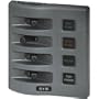 Blue Sea Systems 4304 WeatherDeck Water Resistant Fuse Panel