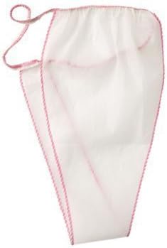 50 Disposable White Thongs / G-Strings for Spray Tan, non woven material by Siennasol Kits
