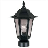 Maxim Lighting 3001CLBK Post Lantern