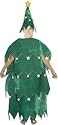 MENS DELUXE CHRISTMAS TREE FANCY DRESS COSTUME OUTFIT 1 SIZE