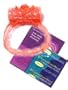 Humming Butterfly Vibrating Ring and Condom Combo