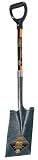 Ames True Temper Square Point Shovel With 30-Inch D-Grip Fiberglass Handle 1577700