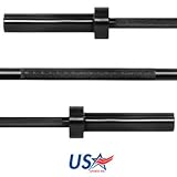 Troy Barbell 5' Olympic Black Oxide Weight Bar with Stainless Steel Sleeves GOB-60B