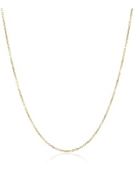 14k Gold 1.8mm Rolo Chain Necklace, 18"