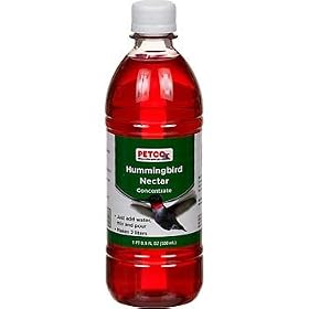 PETCO Hummingbird Nectar Concentrate, 500 mL, Color:Red by Petco