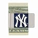 New York Yankees Enameled Pewter Money Clip/Card Holder - MLB Baseball Fan Shop Sports Team Merchandise