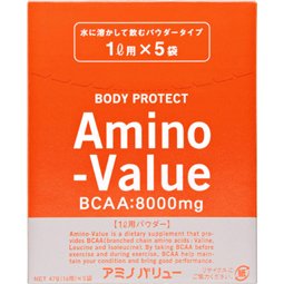 アミノバリューパウダー８０００　４７ｇ×５袋
