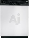 GE GLD4660NSS Full Console Dishwasher with 4 Wash Cycles, 6 Wash Options, Electronic Controls, Super Capacity Racks and 57 dBA Sound Package: Stainless Steel