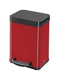 Produkt-Bild: Hailo 0622-940 Tret-Abfalltrenner Trento &ouml;ko 2 x 11, rot
