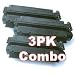 (3 Pack) HP C7115A Compatible Black Toner Cartridge