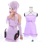 コスプレ衣装◆VOCALOID3◆結月ゆかり◆ワンピース＋手袋+靴下