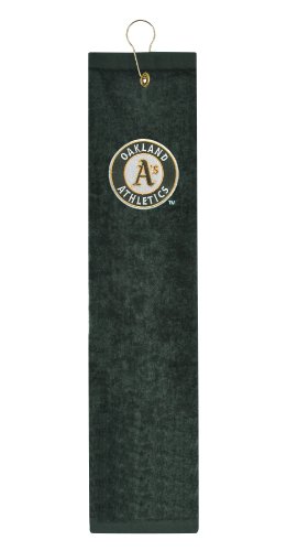 Oakland Athletics Embroidered Tri-Fold Golf Towel
