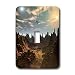 Perkins Designs Nature - Valley of The Sun desert buttes surround a dry sandy western valley - Light Switch Covers - single toggle switch