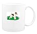 Mug with fox, terrier, dog, wire, canine
