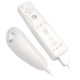 Click here to buy Permium White Clear 2 Tone Silicone Skin Cover Case for Nintendo Wii Remote Controller and Nunchuk.