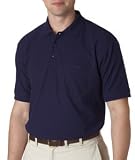 Ultraclub Adult Pocket Pique Polo 8544