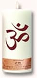 Nirvana Candle Mystic Petite Pillar in OM