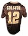 Marques Colston New Orleans Saints Autographed Authentic Reebok NFL Football Jersey (Black)