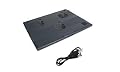 Kinamax FAN-CLFN Executive Notebook Cooler Pad with 3 Built-in 60mm Fans for Notebooks