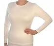 Cuddl Duds Ladies Climatesmart Long Sleeve Crew Neck Top