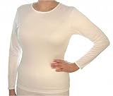 Cuddl Duds Ladies Climatesmart Long Sleeve Crew Neck Top