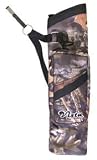 Western Recreation Ind Brave Side Quiver Right Left Hand Black 3 Arrow Tubes Adjustable Clip-On