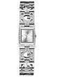 Guess #U115990L1 Women's G Logo Stainless Steel Bracelet Watch