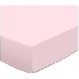 SheetWorld Round Crib Sheet - Baby Pink Jersey Knit - Made In USA