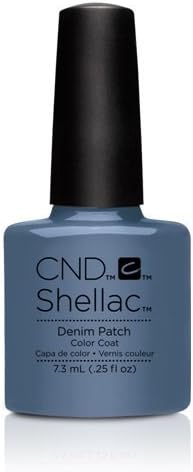 CND Shellac Power Polish - Fall 2016 Craft Culture Collection - Denim Patch - 0.25oz / 7.3ml by CND Cosmetics