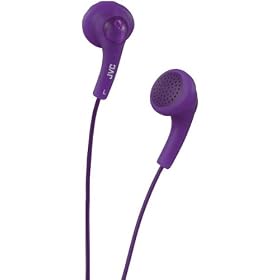 JVC Product-JVC HAF150V Gumy Earbuds (Grape Violet)