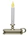 Deluxe Warm White Battery Operated LED Candle Pewter [Kitchen]