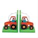 Children's Wooden Bookends - Tractor