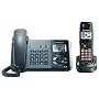 Panasonic  DECT 6.0 2-Line Black Corded Cordless Telephone (KX-TG9391T)