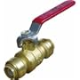 Cash Acme 22222 Shark Bite Push-Fittings Ball Valve, 1/2-Inch