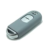 Grey New Key Shirt Remote Cover Silicone for Mazda 2 4 Door 5 Door Hatchback Mazda 3 Cx9