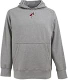 NHL Phoenix Coyotes Signature Hooded Sweatshirt, Grey Heather, Large