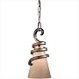 Minka Lavery Tofino 1761-211 Mini Cone (12"H x 5"W) 100 watt Pendant in Tofino Bronze