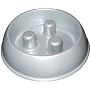 Metal Brake-Fast Dog Food Bowl - Small