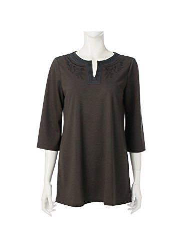 (エヴェックス バイ クリツィア) EVEX by KRIZIA 【ウォッシャブル】エンブロイダリーカフタン カットソー U5P04410__