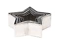 Ateco 6-Piece Graduated Star Cookie Cutter Set