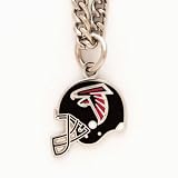 Atlanta Falcons Official Logo Helmet Necklace