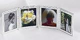 4 PICTURE FOLDING FRAME - 4 PICTURE SILVER FOLDING FRAME - Picture Frame