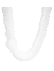 Art and Craft Supply: Touch of Nature 38002 Fluffy Boa, White - Midwest Design Imports, Inc.