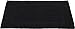 Utopia Towels 21-Inch-by-34-Inch Cotton Washable Bath Mat, 2 Pack, Black
