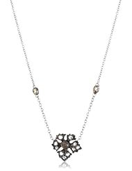 Sethi Couture "Enchanted Garden" Rose Cut and Cognac Diamond Necklace