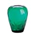 Decorative Emerald Green Tranquility Glass Flower Vase