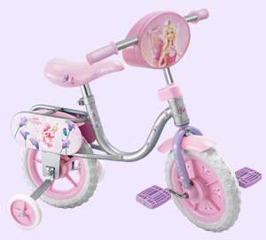 Childrens Toyshop  Toys : Barbie Fairytopia Sound Around 10" Bike