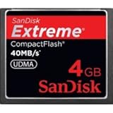 SanDisk 4GB EXTREME CF Card SDCFX-004G-A75 UDMA 40MB/s